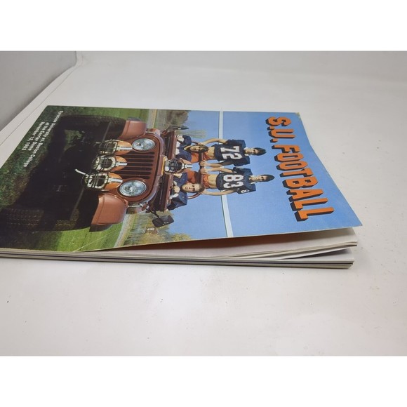 1983 Syracuse Orange Football Game Program & Newspaper NCAA Tim Green Mike Siano - Picture 3 of 16